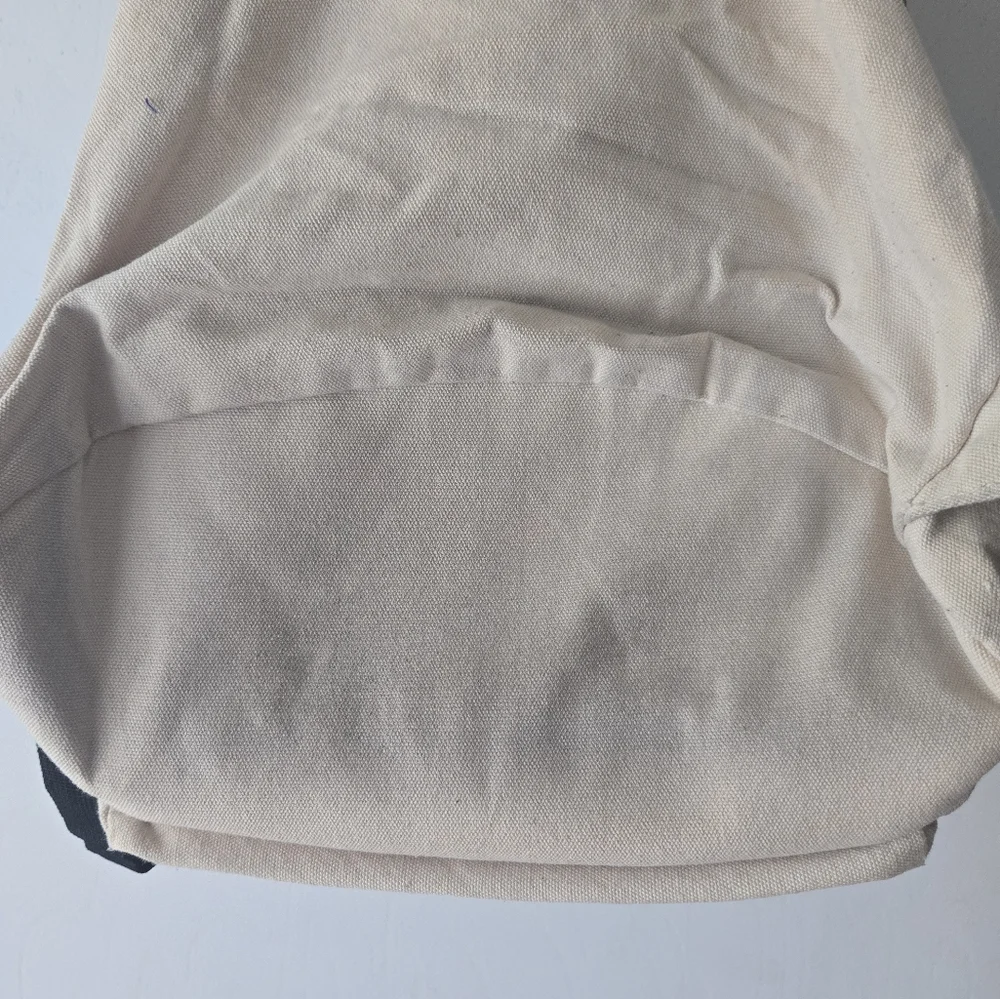Harry Potter Hogwarts Letter Canvas Backpack Beige School Pack